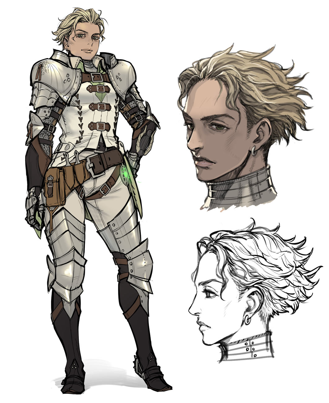 Olivia Concept Artwork from Monster Hunter Wilds