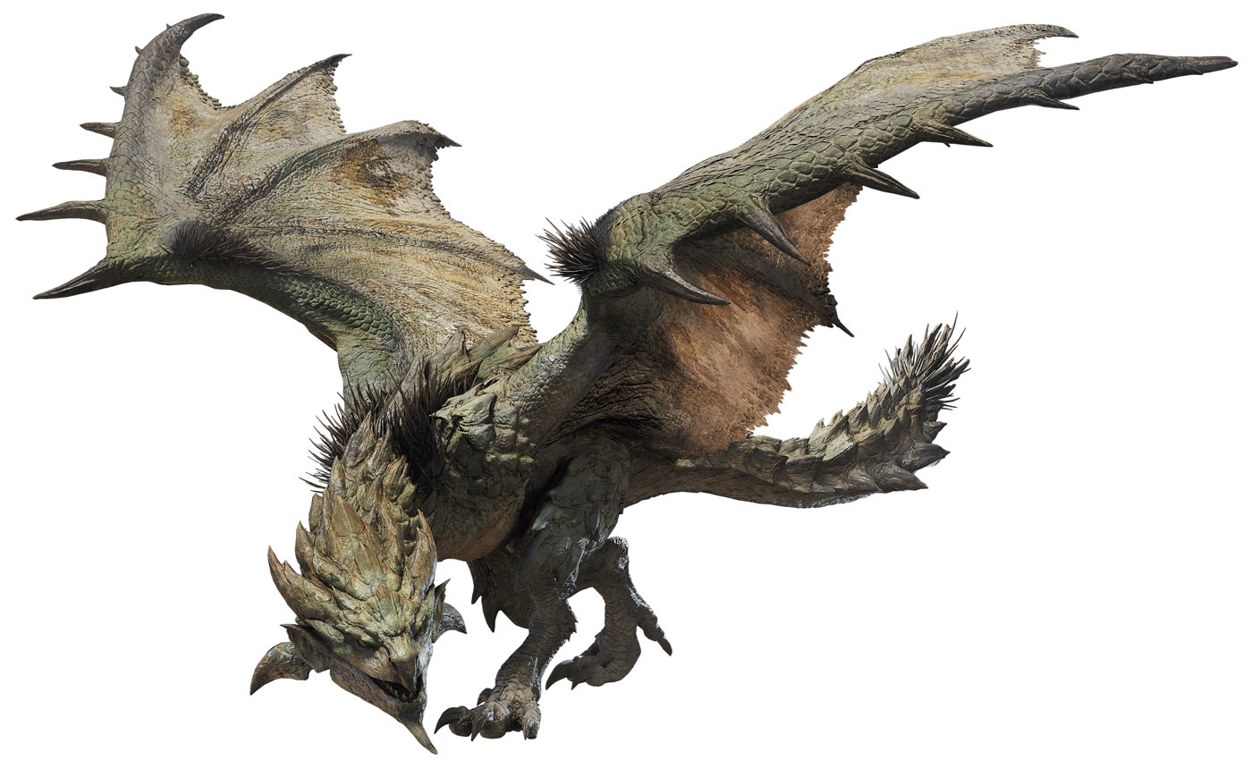 Rathian Art from Monster Hunter Wilds