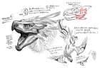Seikret Head Concept Art