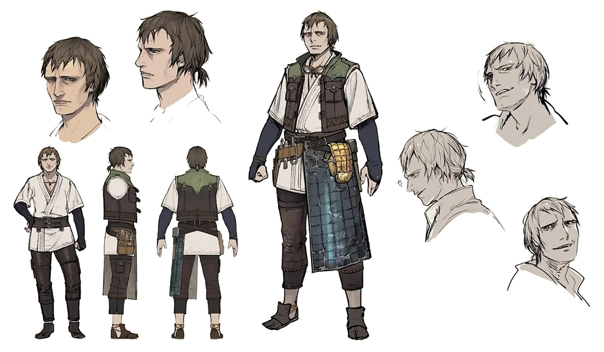 Werner Concept Art from Monster Hunter Wilds