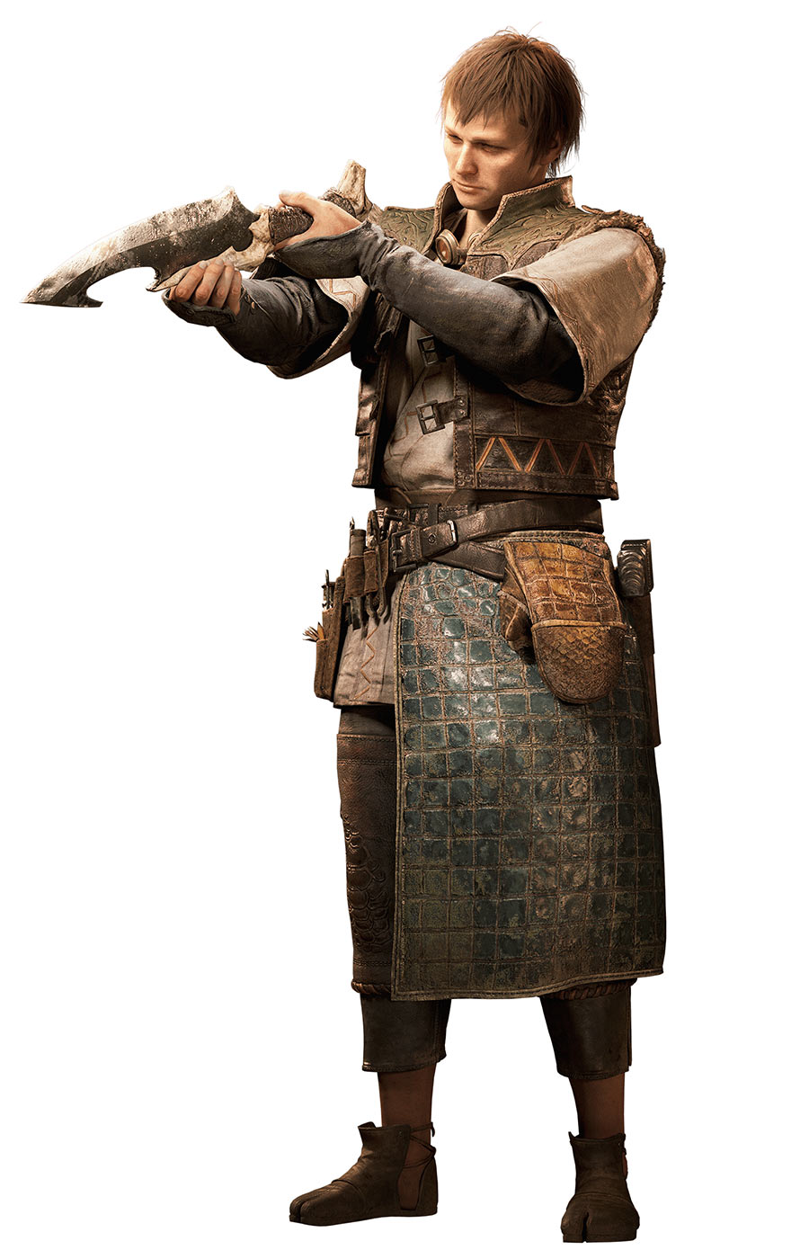 Werner Art from Monster Hunter Wilds