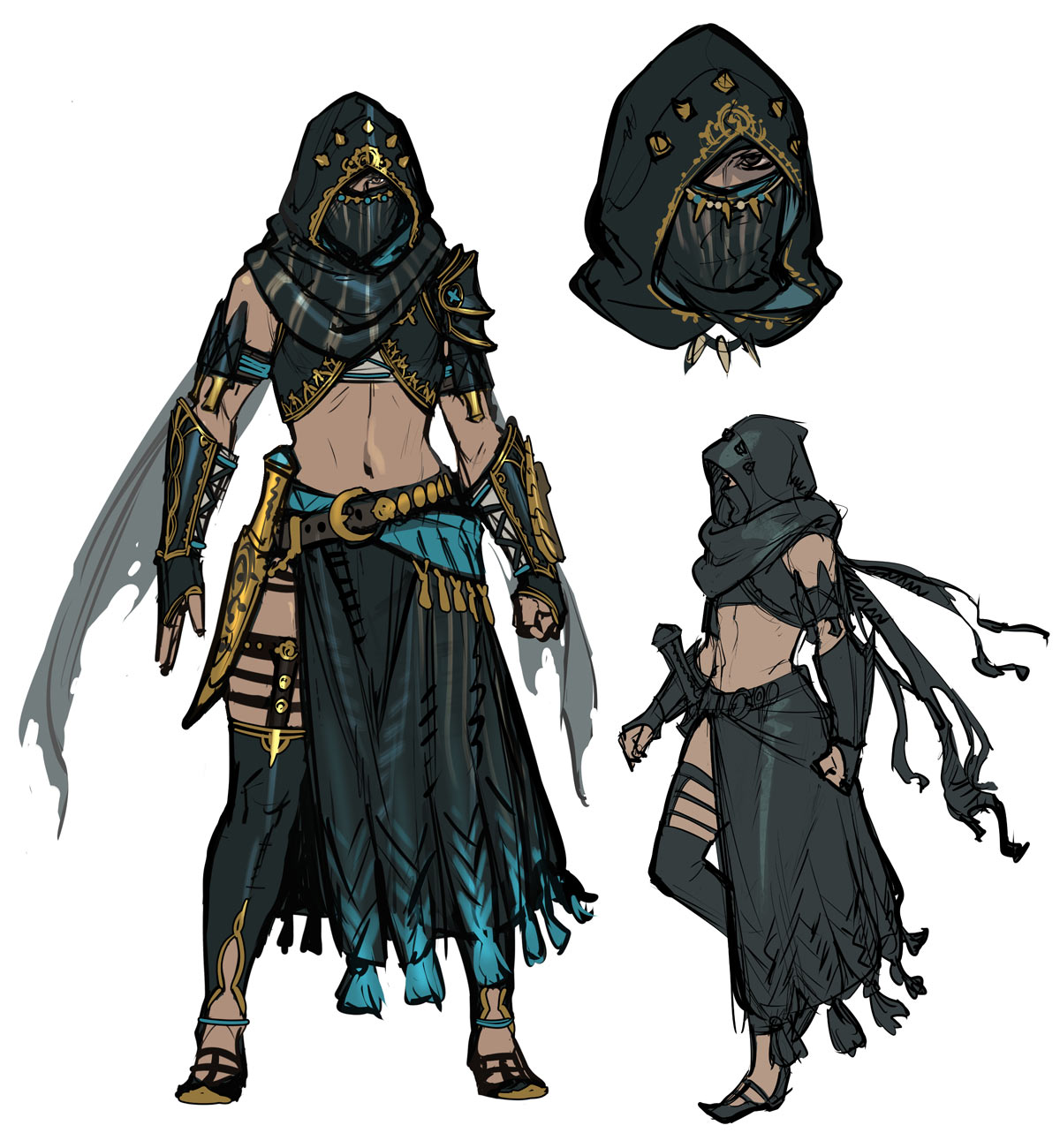 Xu Wu Armor Set (Female) Art from Monster Hunter Wilds
