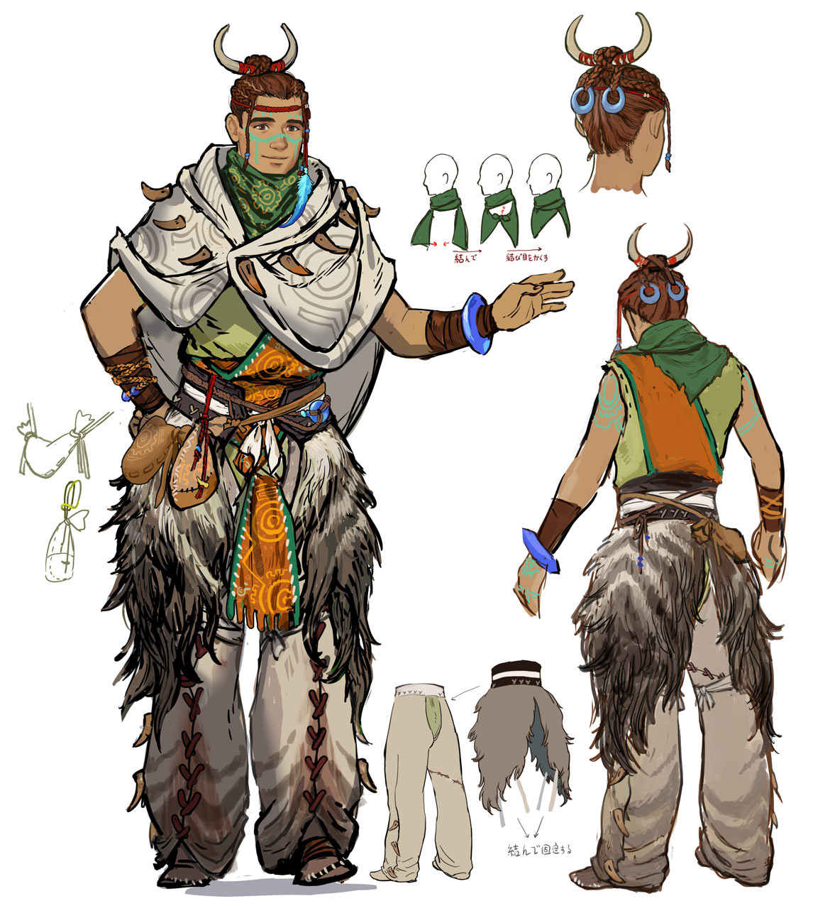 Ysai Concept Art from Monster Hunter Wilds