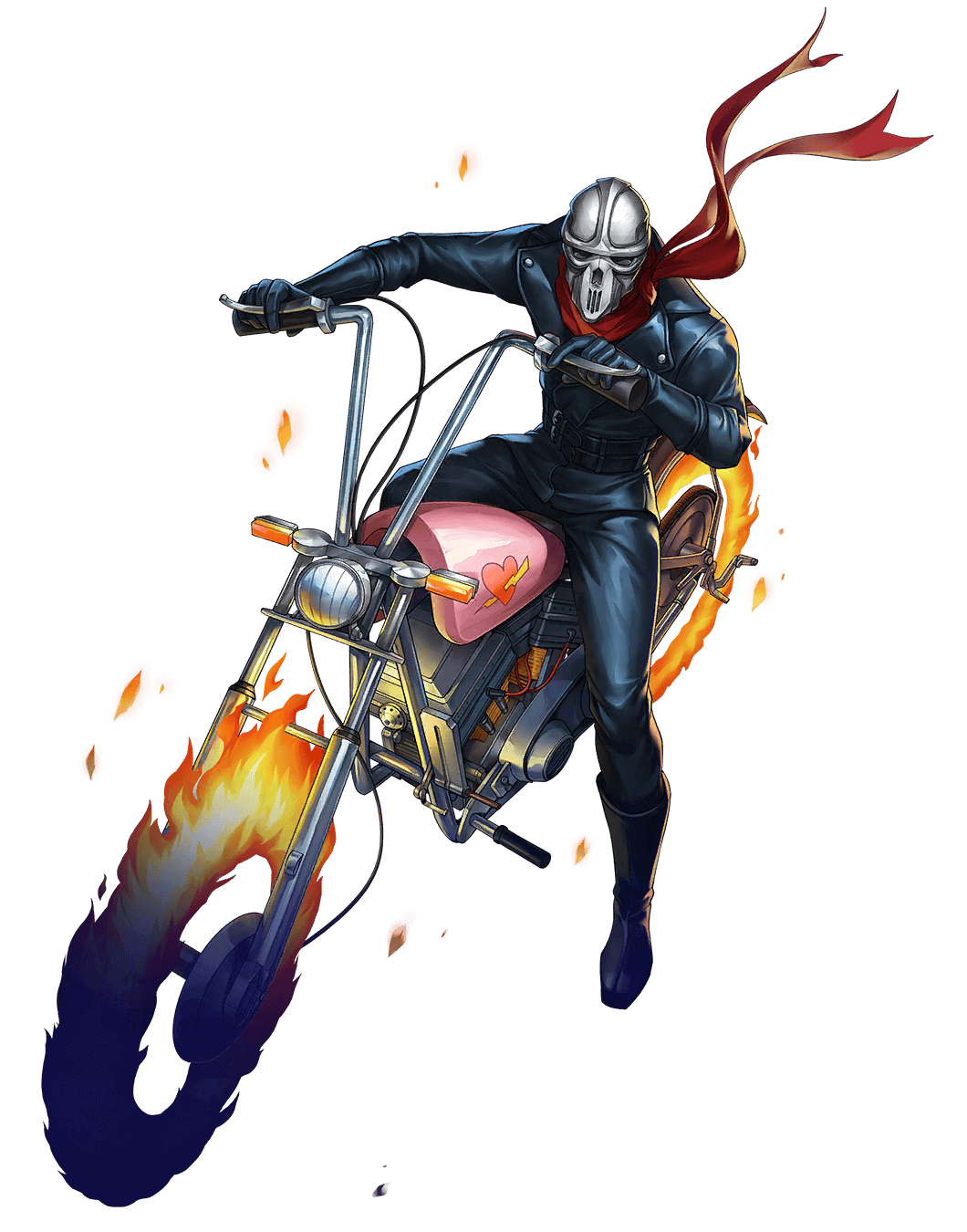 Hell Biker Art from Persona 5: The Phantom X
