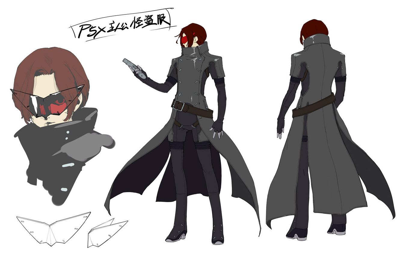 Wonder Concept Art from Persona 5: The Phantom X