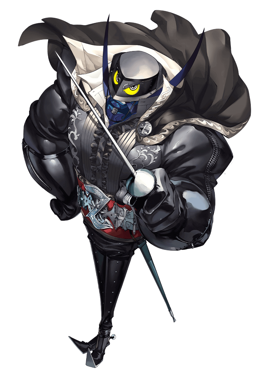 Zorro Art from Persona 5: The Phantom X