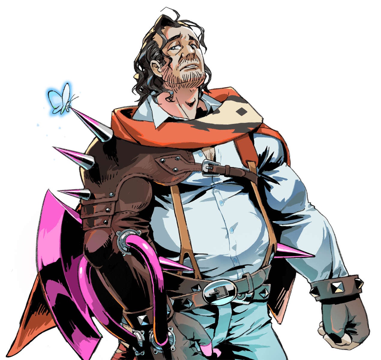 Axeman Art from Penny Blood: Hellbound