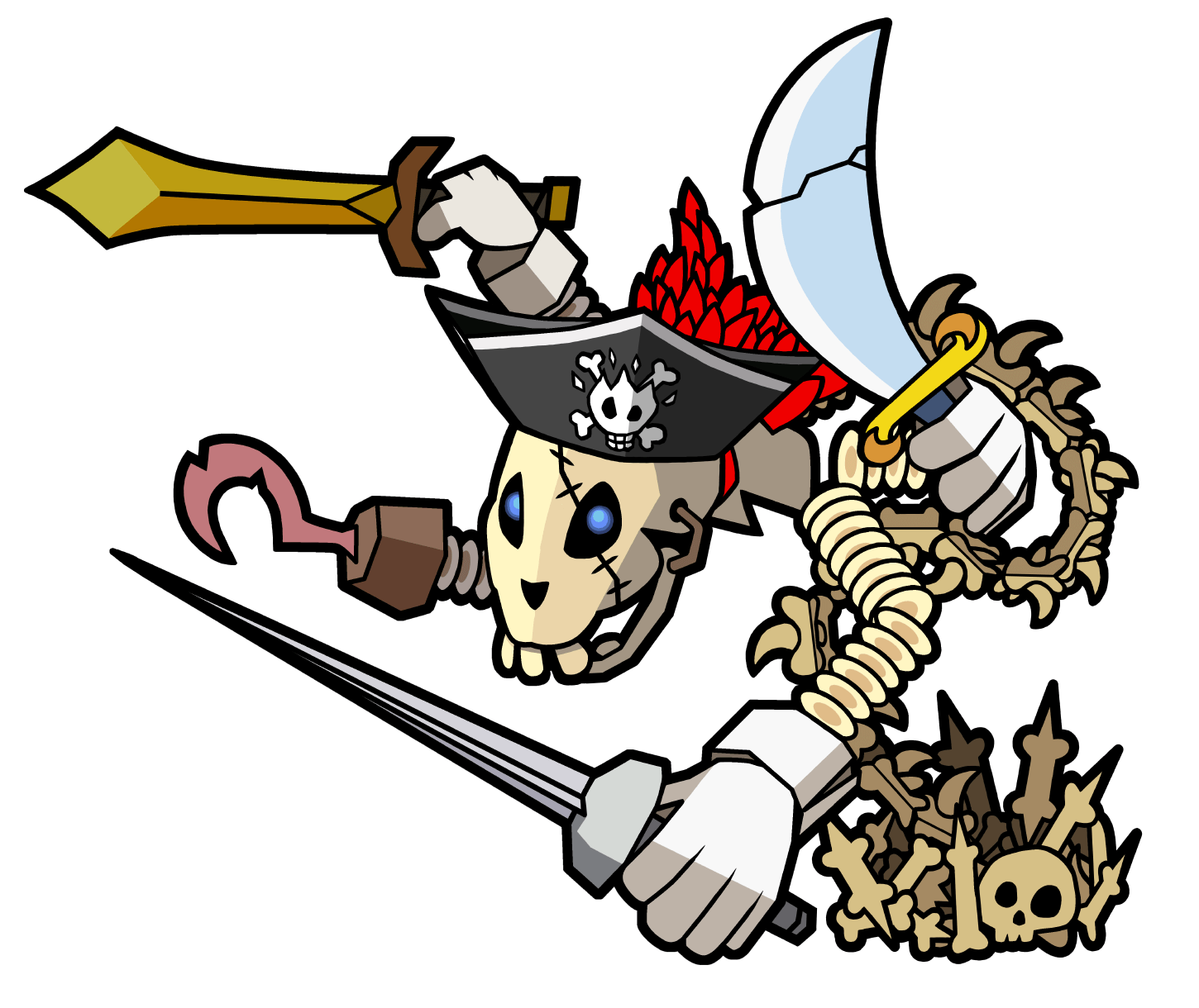Cortez Art from Paper Mario: The Thousand-Year Door