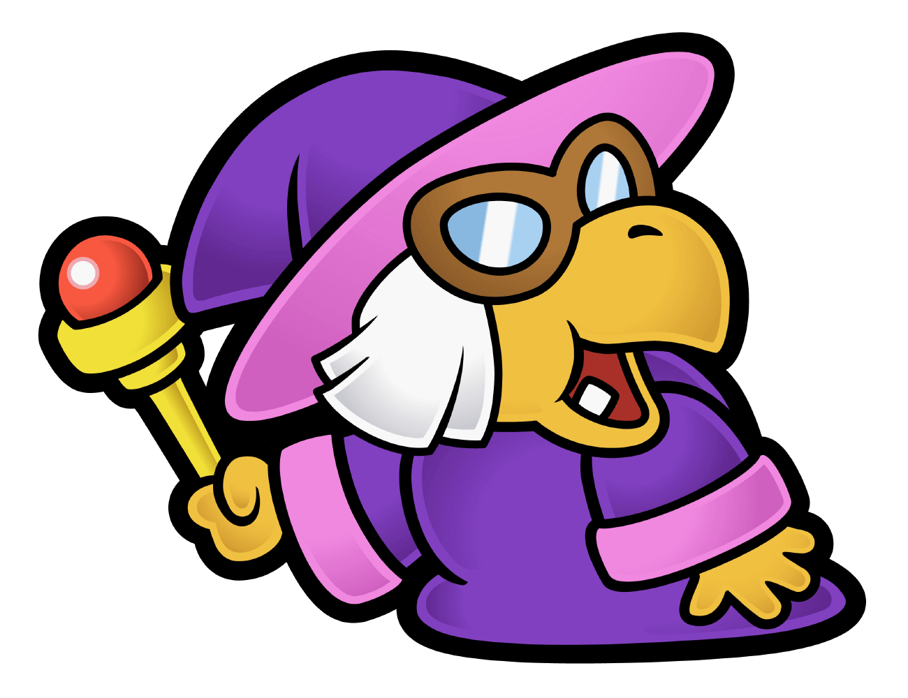 Kammy Koopa Art from Paper Mario: The Thousand-Year Door