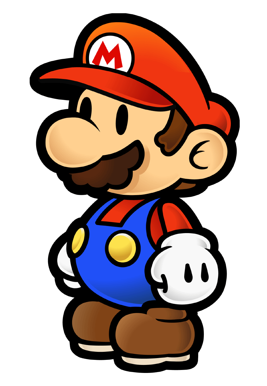 Mario Art from Paper Mario: The Thousand-Year Door