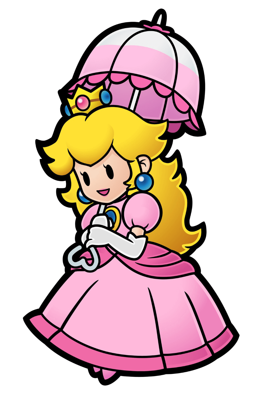 Peach Art from Paper Mario: The Thousand-Year Door