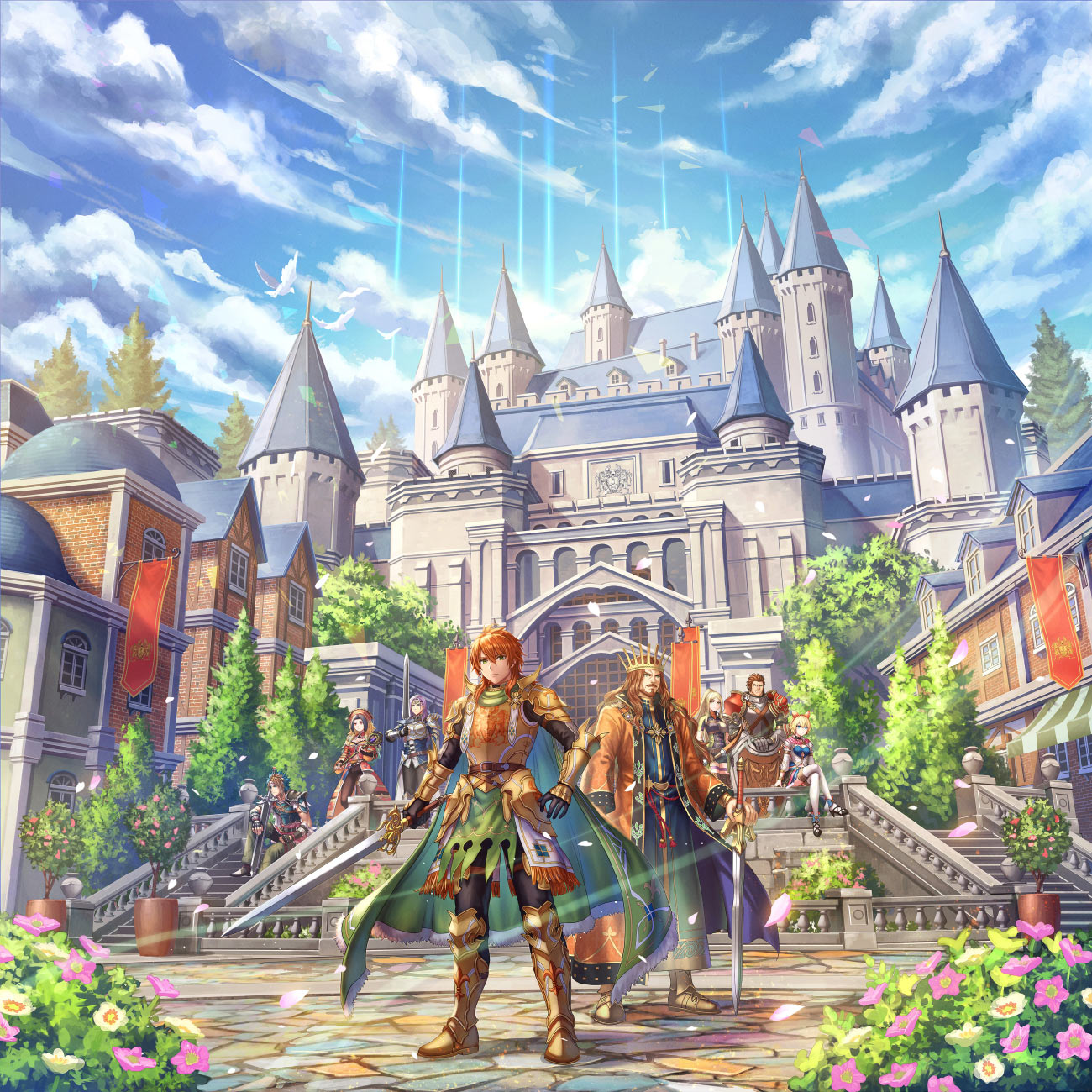 Key Art from Romancing SaGa 2: Revenge of the Seven