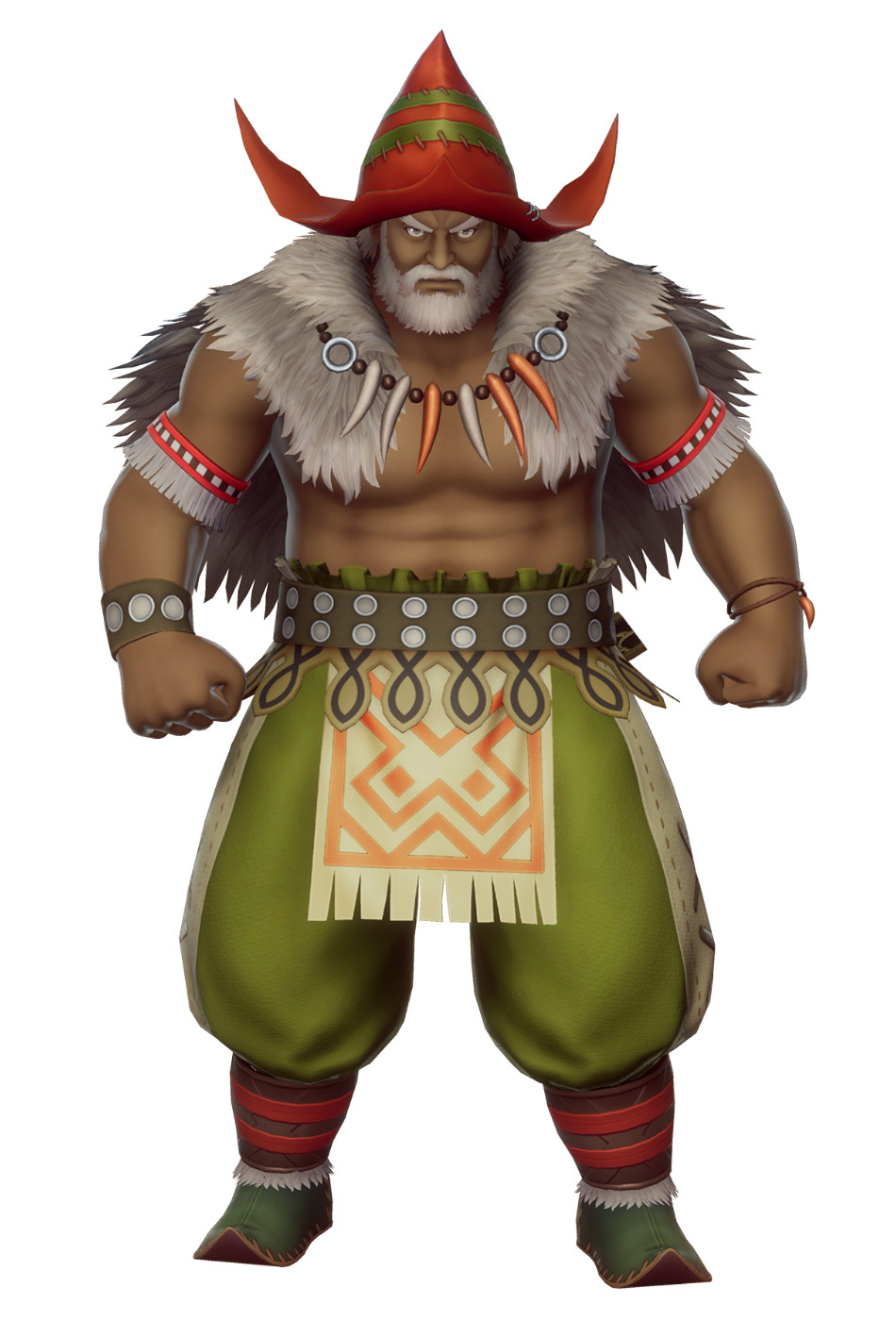 Saigo Clansman Eirik Art from Romancing SaGa 2: Revenge of the Seven