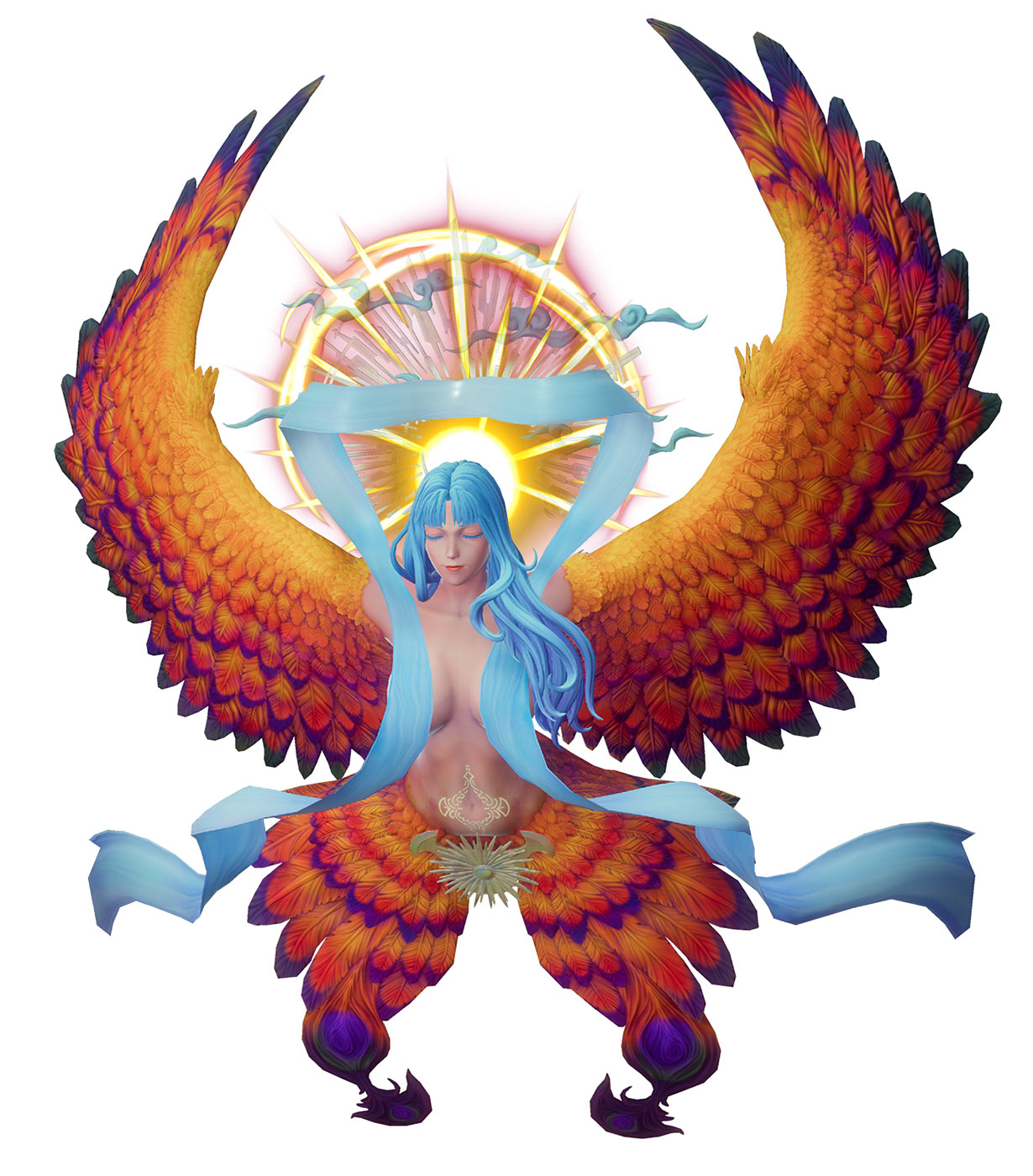 Wagnas First Form Art from Romancing SaGa 2: Revenge of the Seven