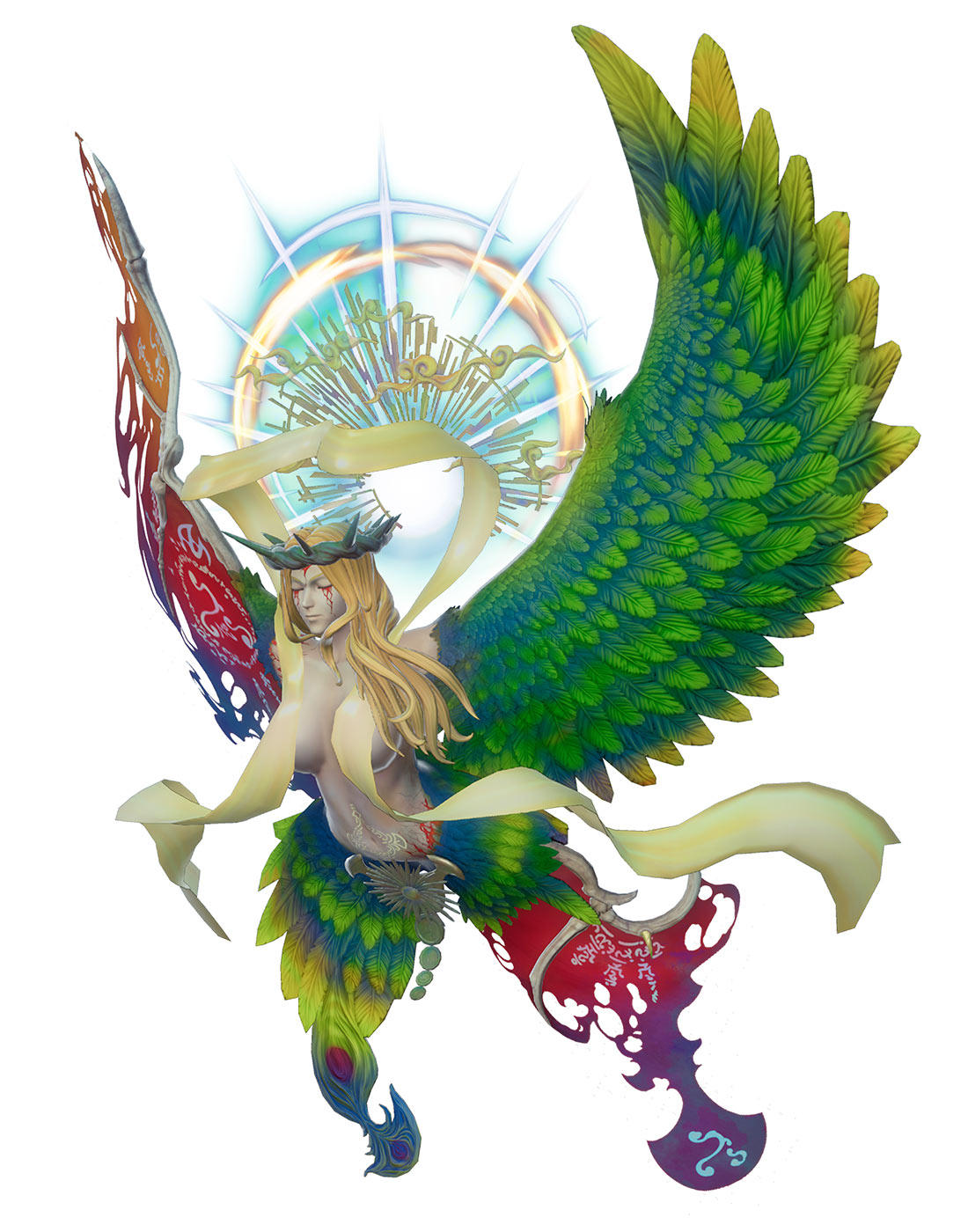 Wagnas Second Form Art from Romancing SaGa 2: Revenge of the Seven