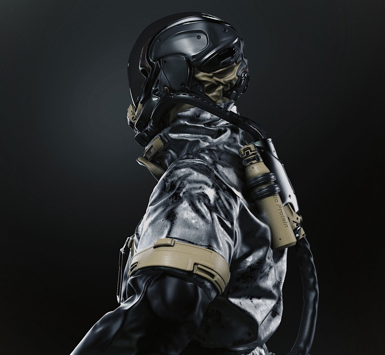 NPC Side Render from Stellar Blade