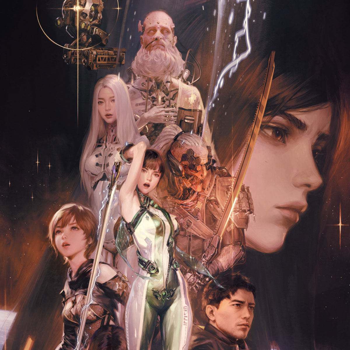 Promotional Poster Art from Stellar Blade