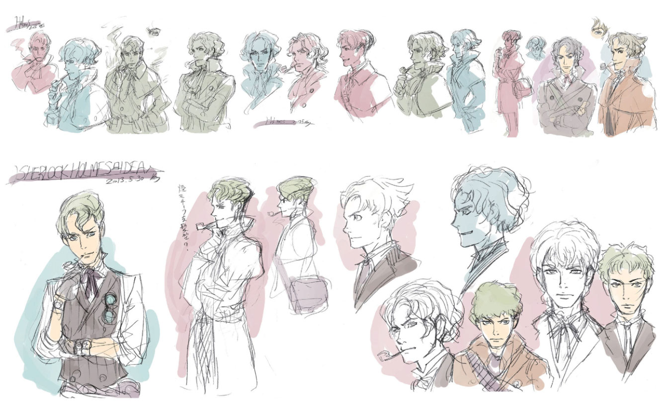 Herlock Sholmes Ideas Art from The Great Ace Attorney Chronicles