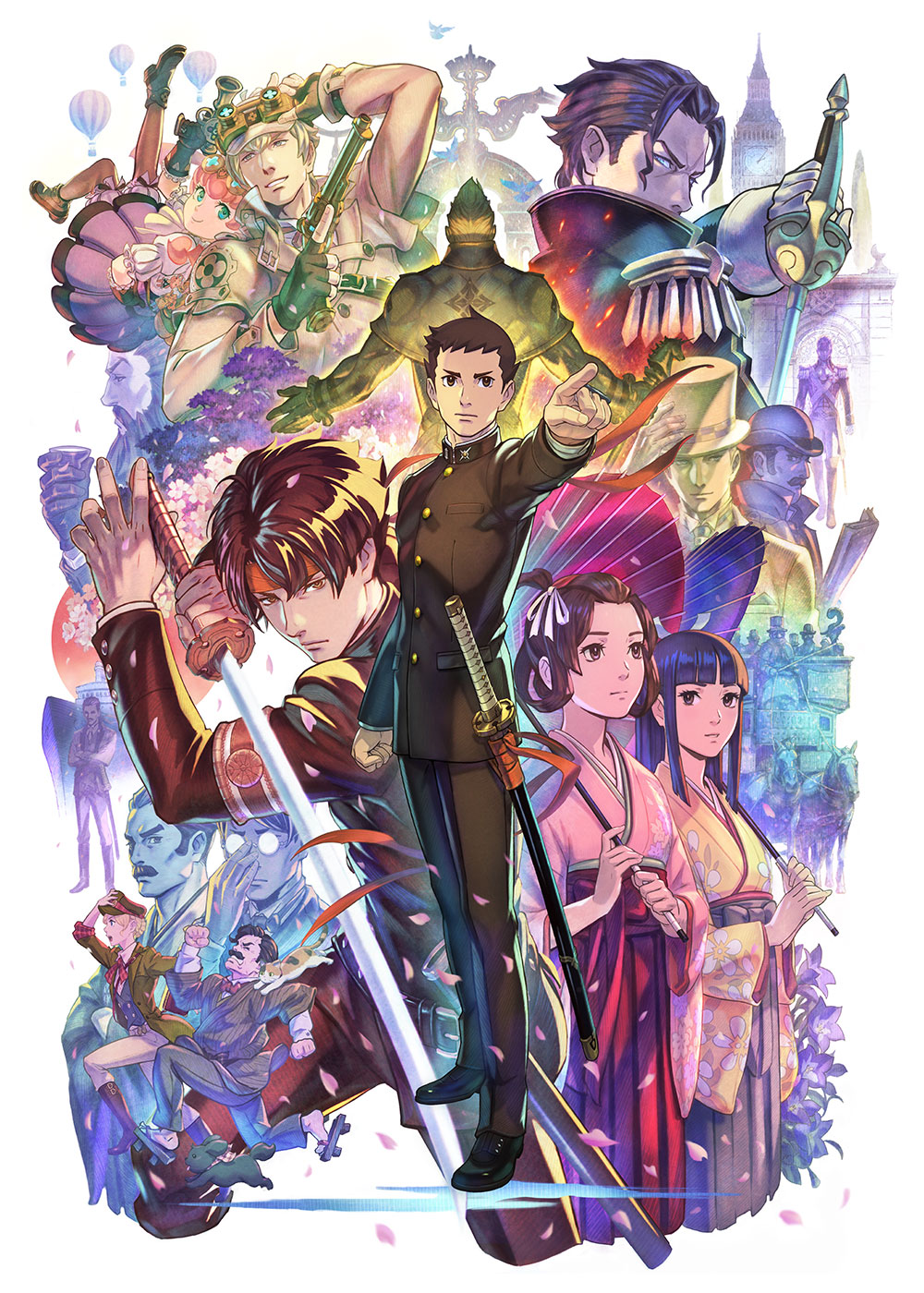 Key Art from The Great Ace Attorney Chronicles