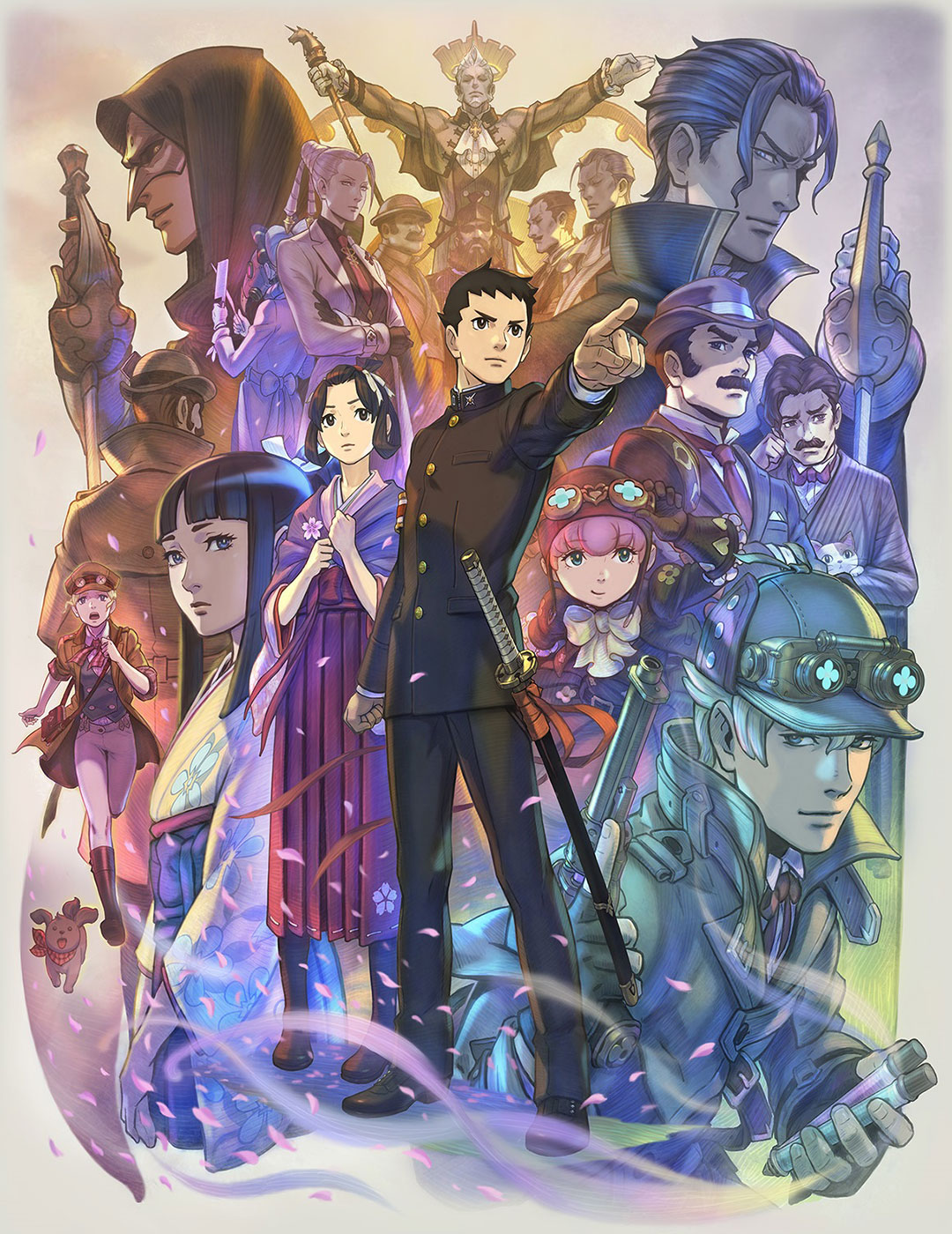 The Great Ace Attorney 2: Resolve Key Art from The Great Ace Attorney Chronicles