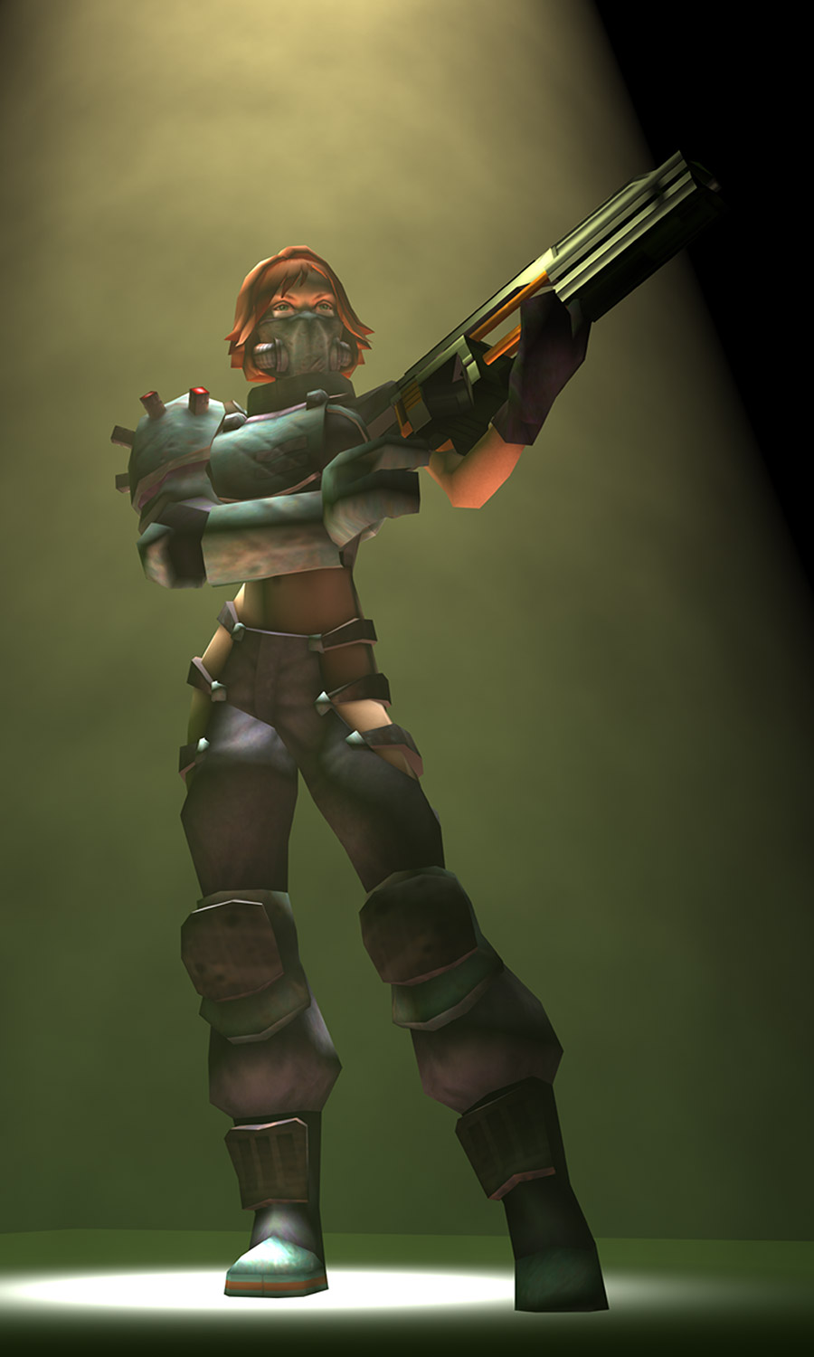 Female Marine Art from TimeSplitters 2