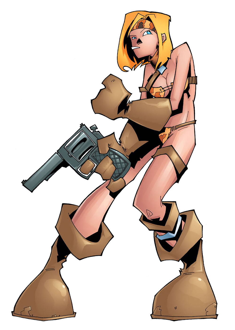 Jungle Queen Art from TimeSplitters 2