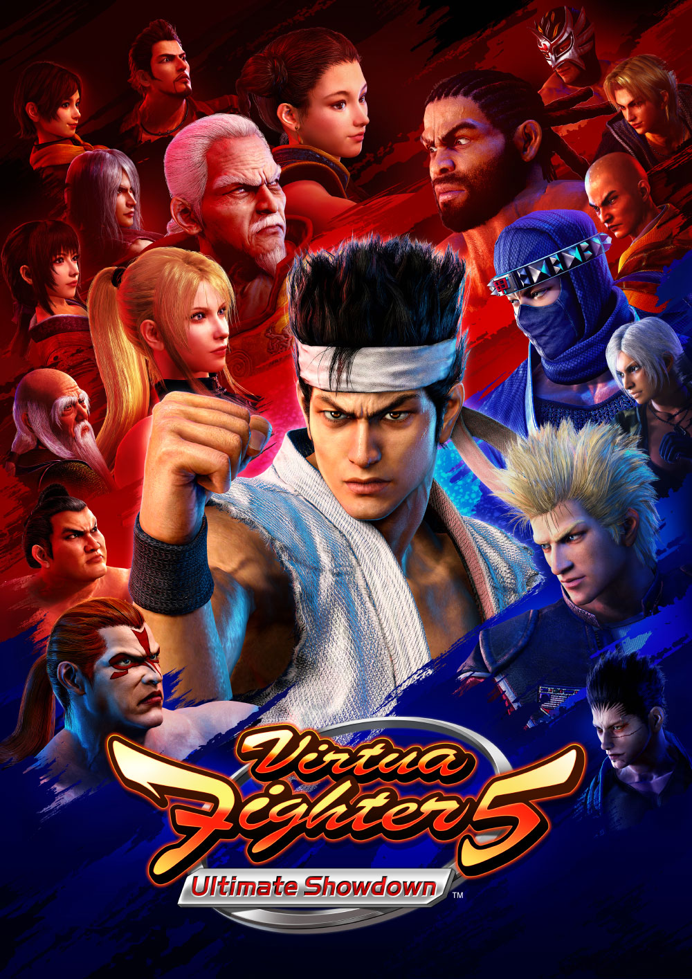 Key Art from Virtua Fighter 5 Ultimate Showdown