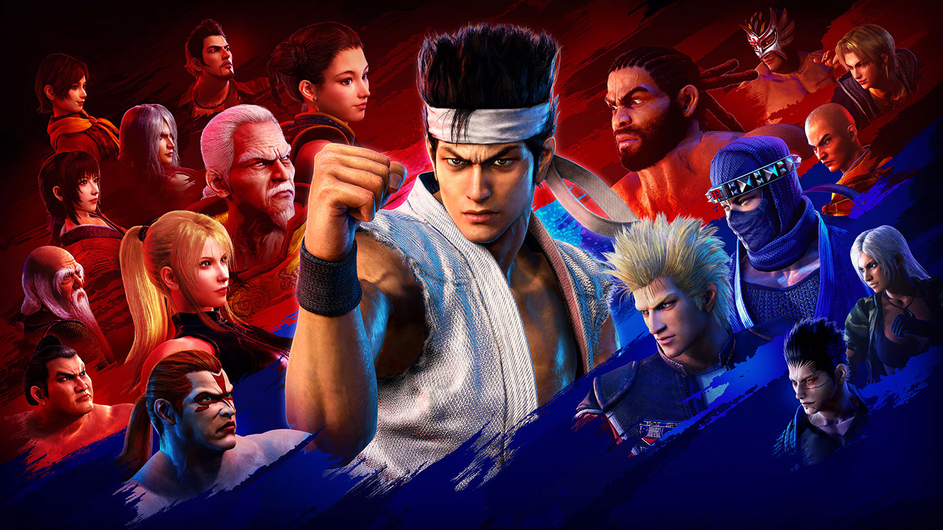 Key Artwork from Virtua Fighter 5 Ultimate Showdown