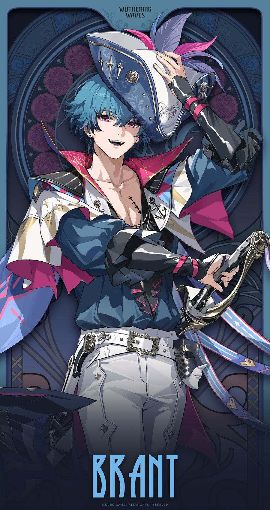 Brant Card Art from Wuthering Waves