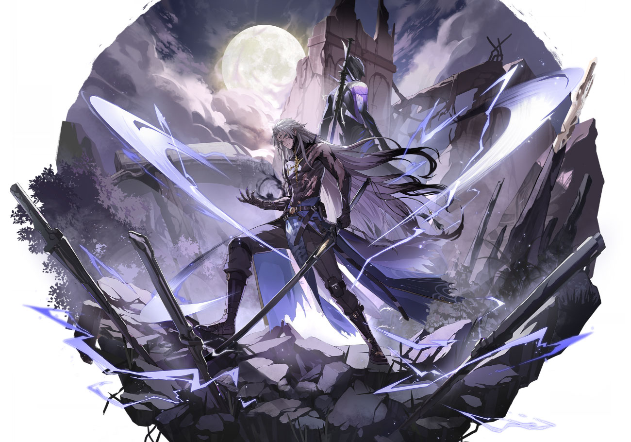 Calcharo Splash Art from Wuthering Waves