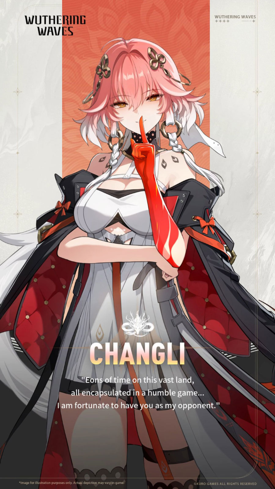 Changli Card Art from Wuthering Waves