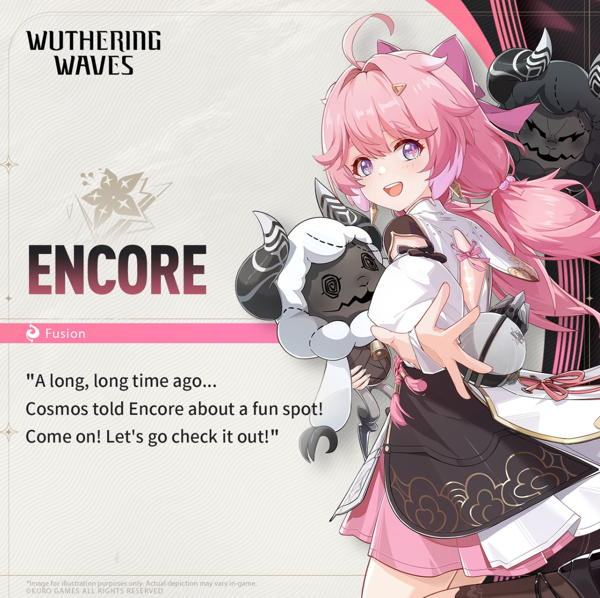 Encore Card Art from Wuthering Waves