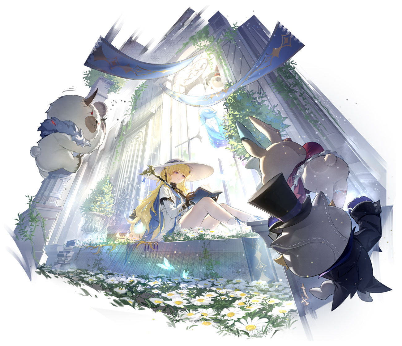 Phoebe Splash Art from Wuthering Waves