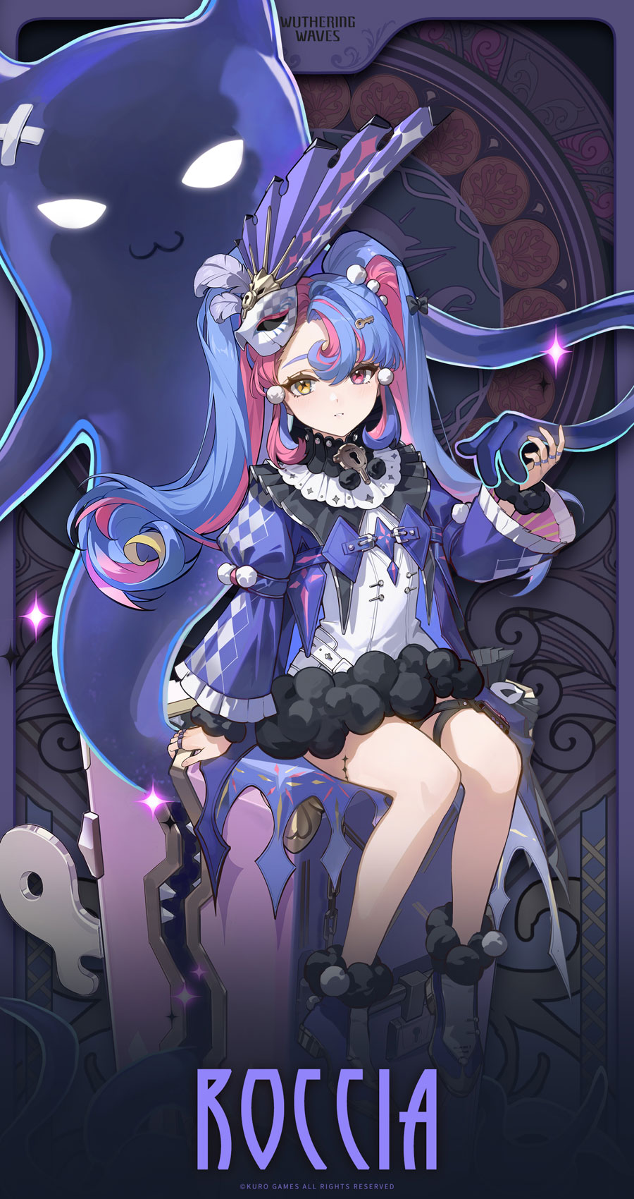 Roccia Card Art from Wuthering Waves