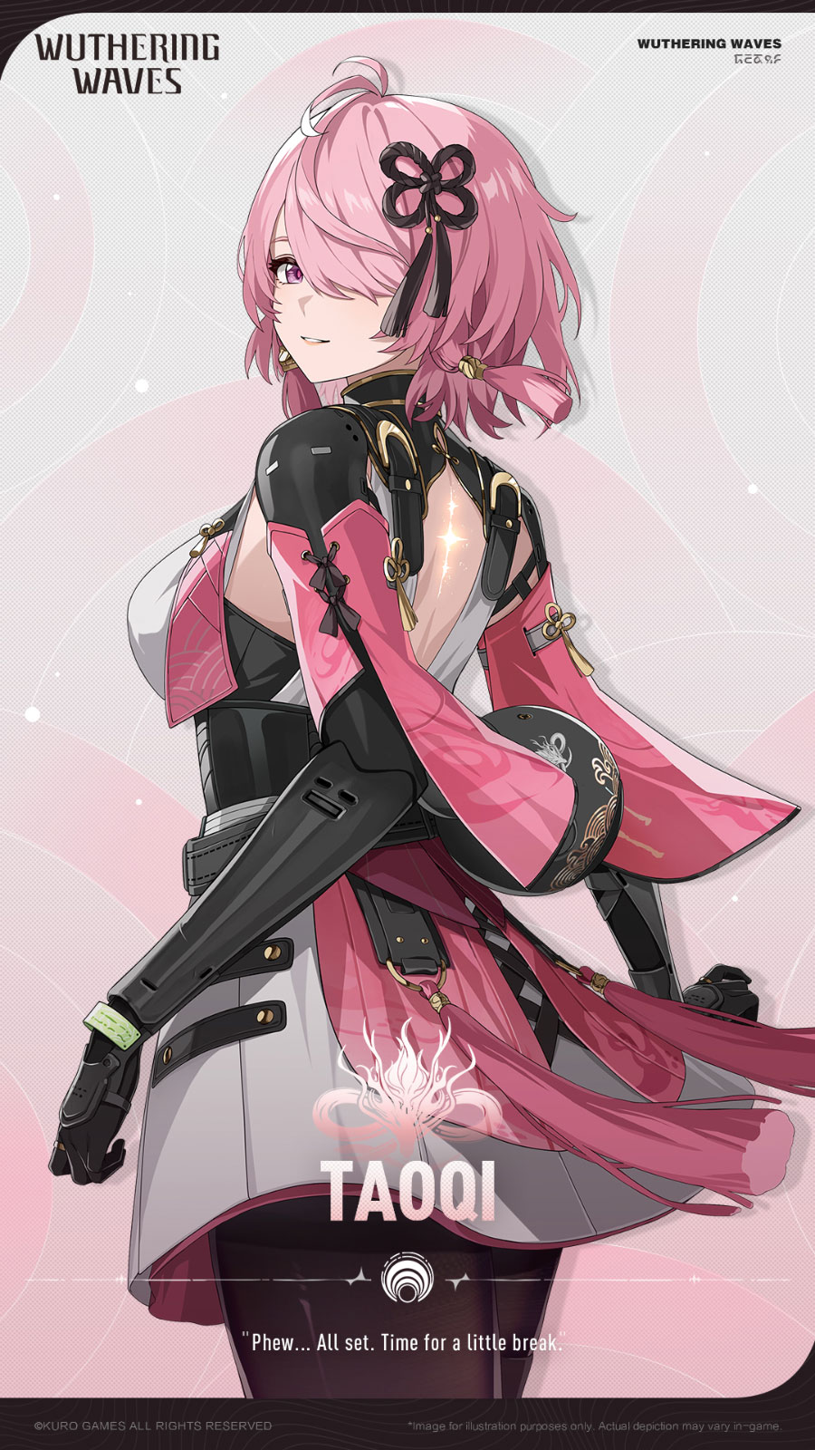 Taoqi Card Art from Wuthering Waves