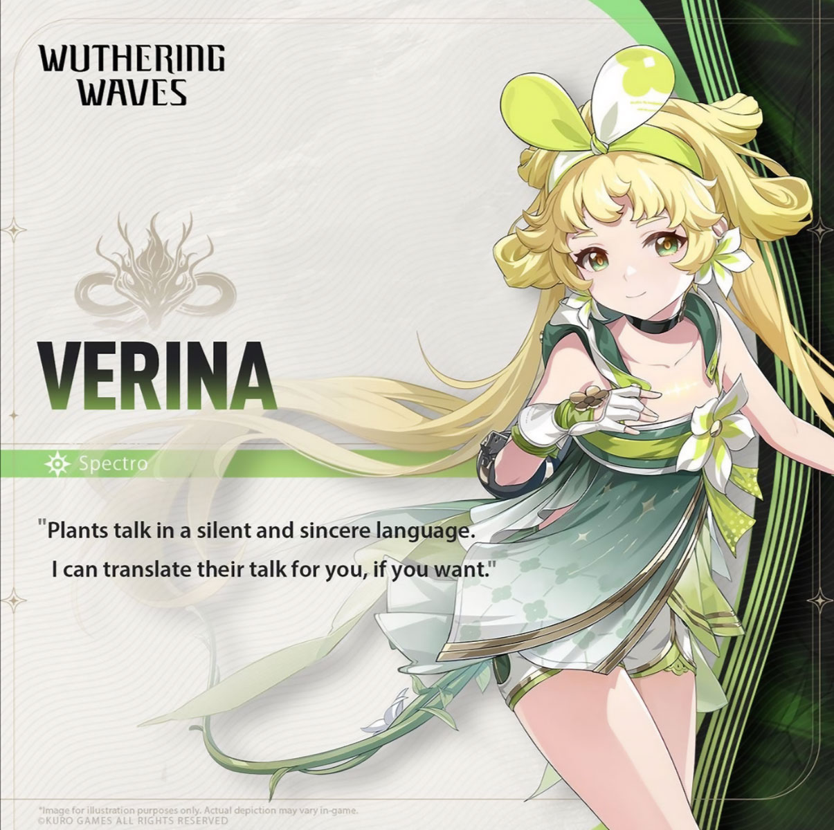 Verina Card Art from Wuthering Waves