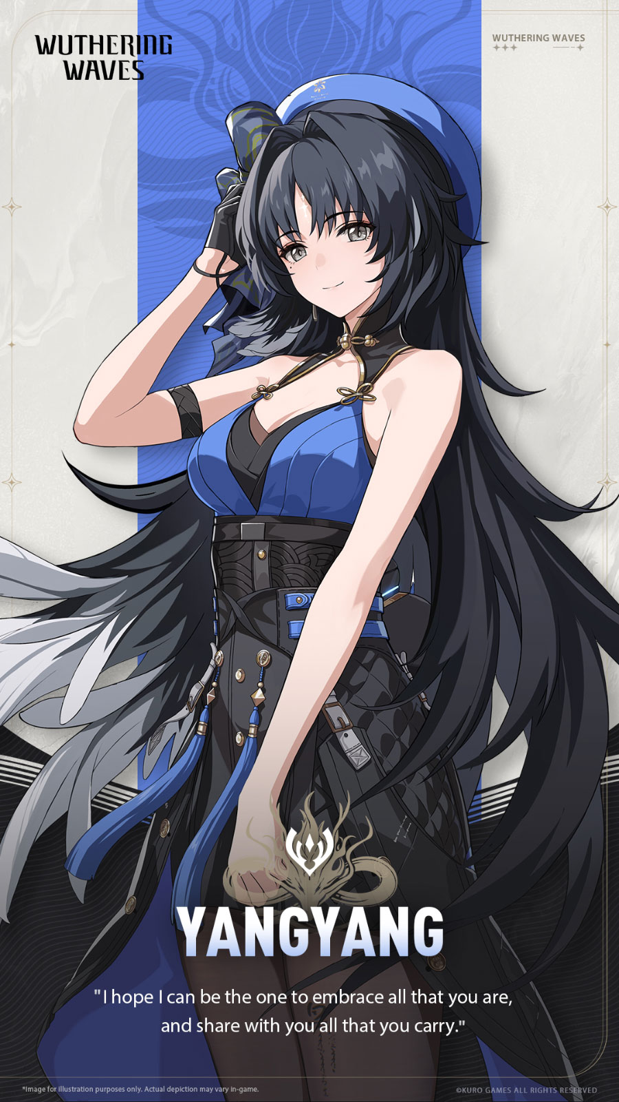 Yangyang Card Art from Wuthering Waves