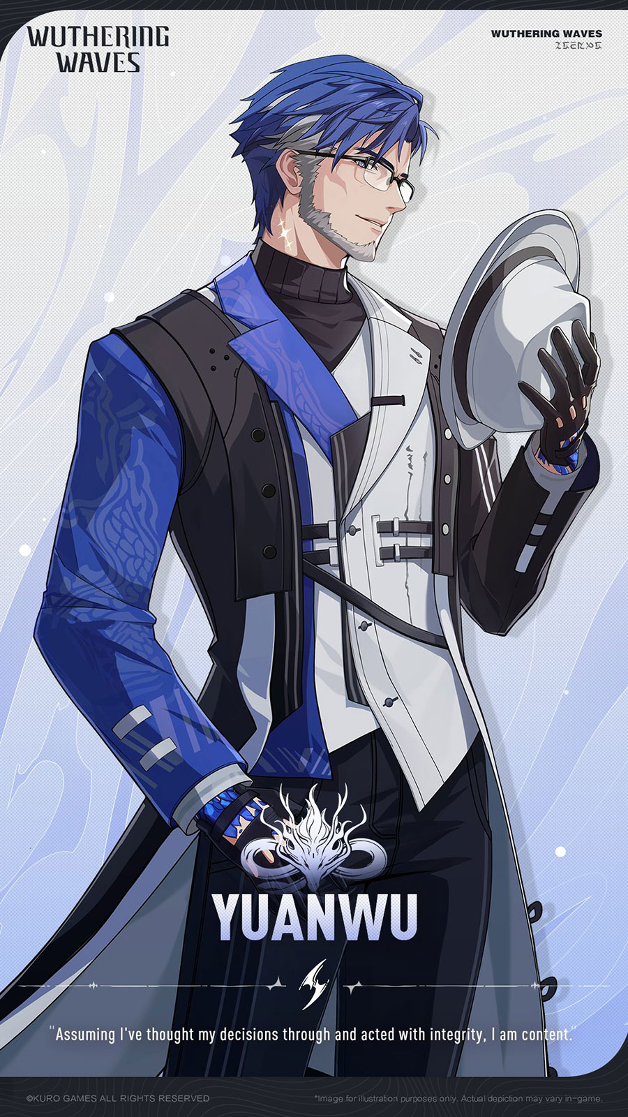 Yuanwu Card Art from Wuthering Waves