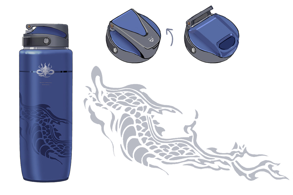 Yuanwu Thermos Concept Art from Wuthering Waves