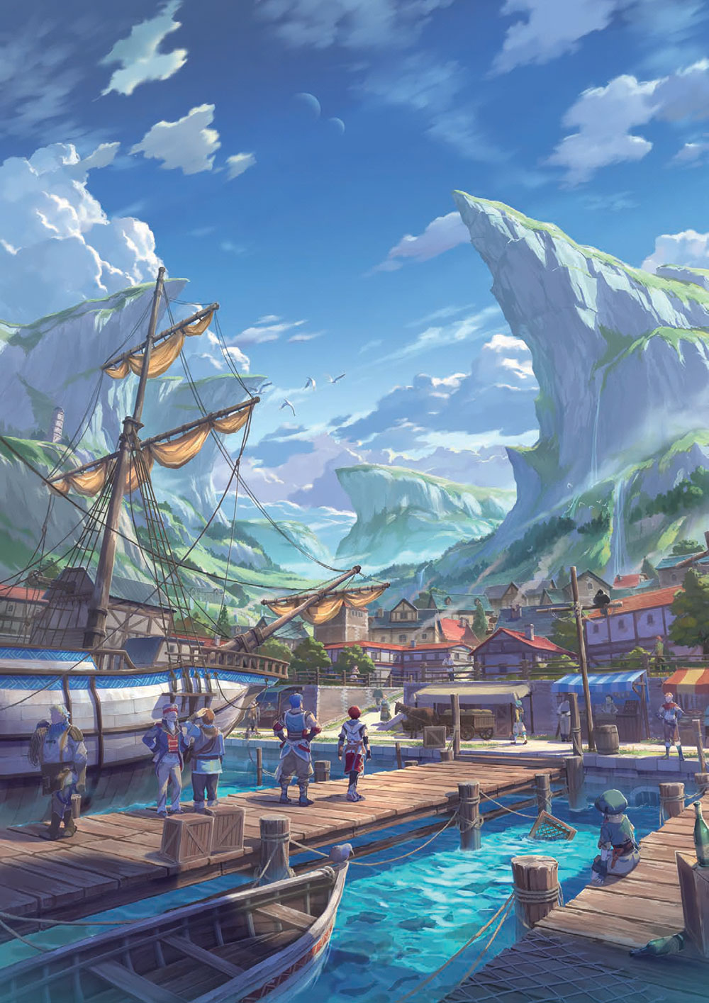 Mini OST Illustration from Ys X: Nordics