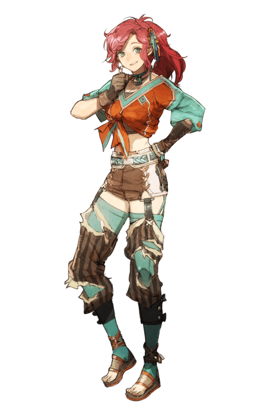 Phylleia Art from Ys X: Nordics