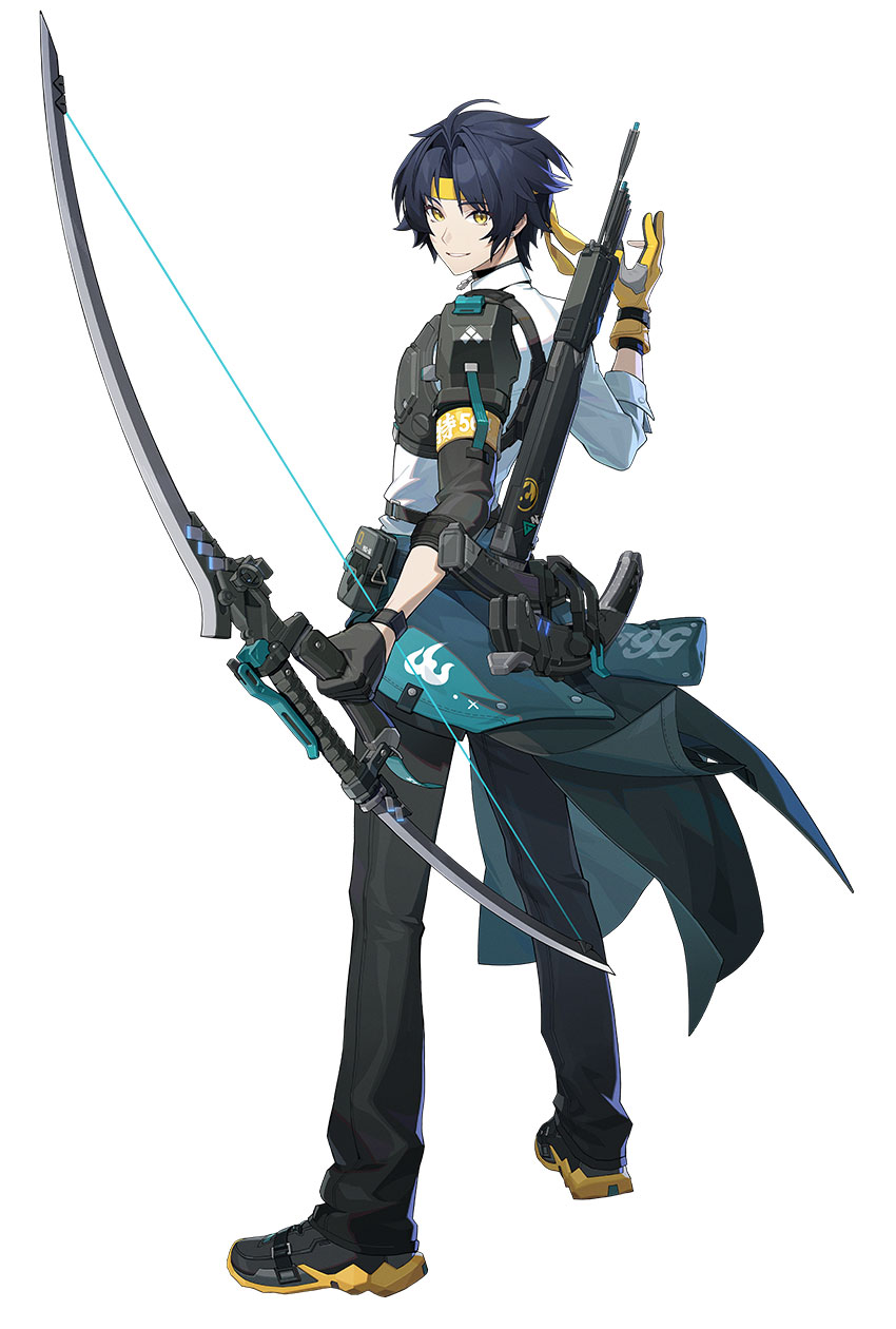 Asaba Harumasa Art from Zenless Zone Zero