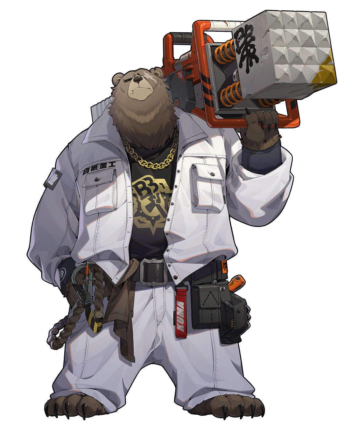 Ben Bigger Artwork from Zenless Zone Zero