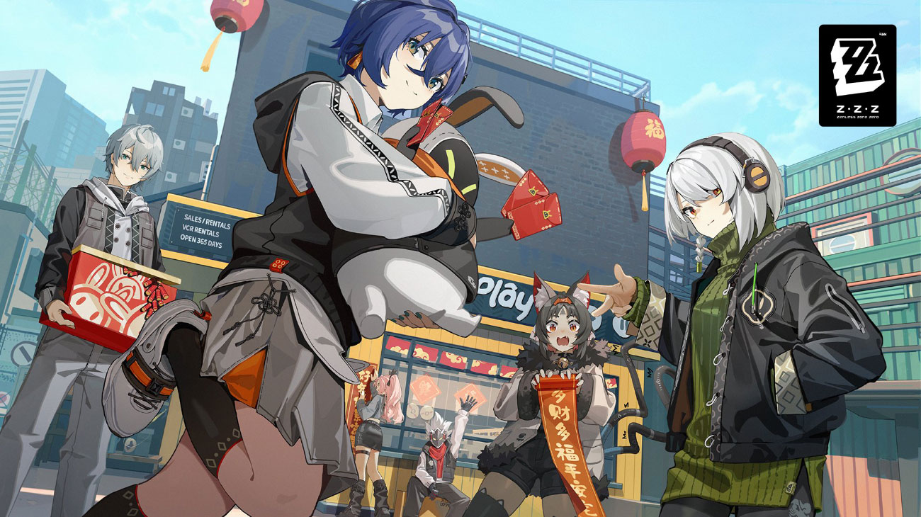 Chinese New Year 2023 Art from Zenless Zone Zero