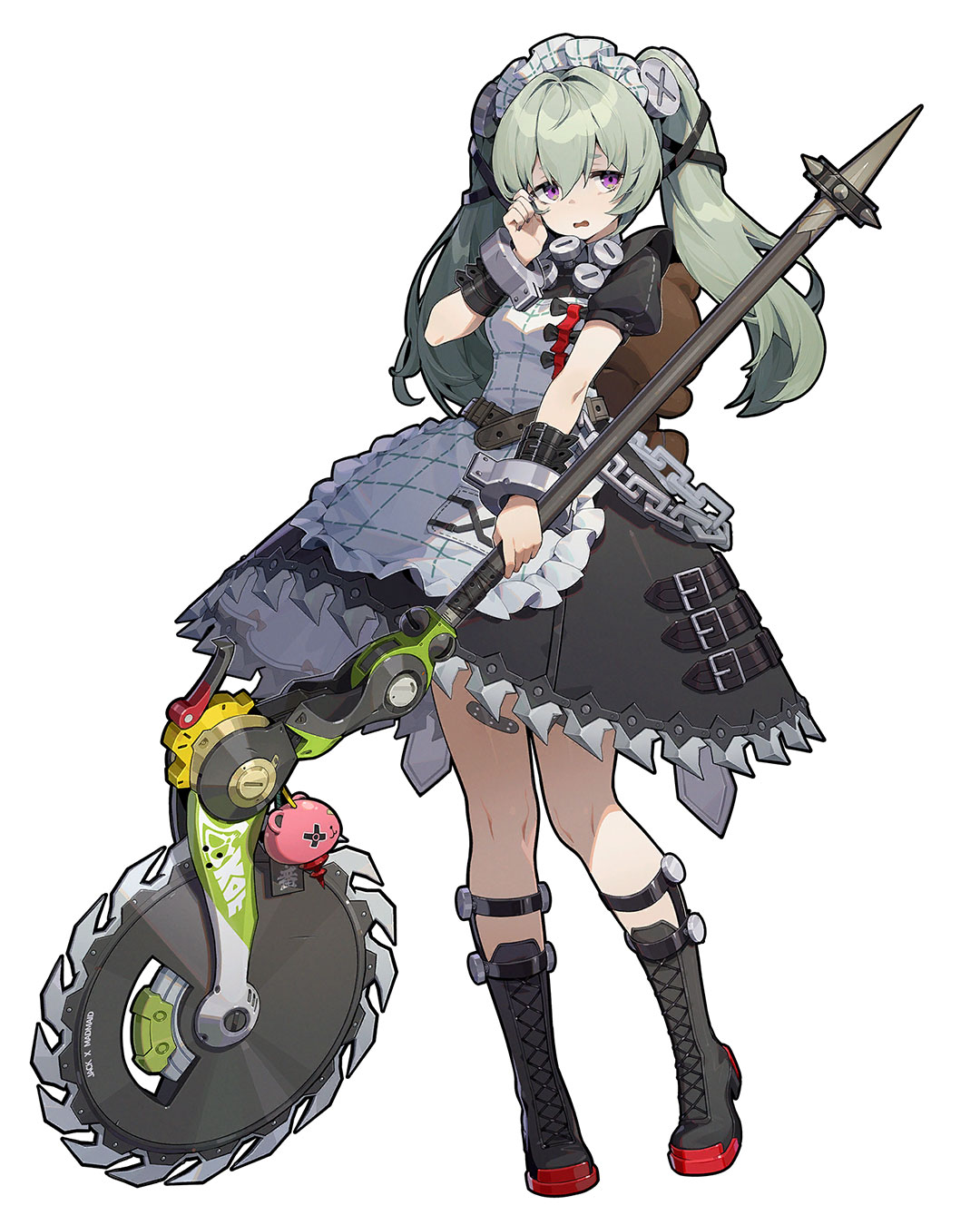 Corin Wickes Artwork from Zenless Zone Zero