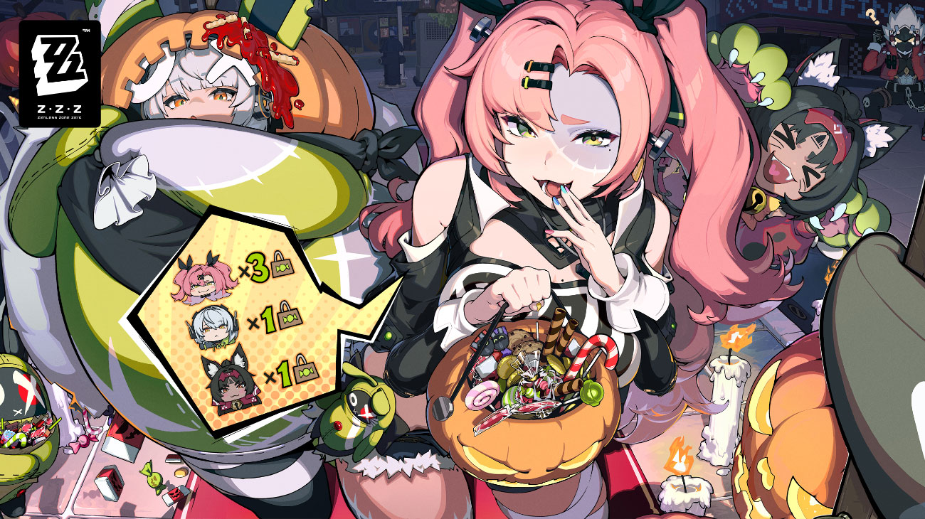 Halloween 2024 Art from Zenless Zone Zero
