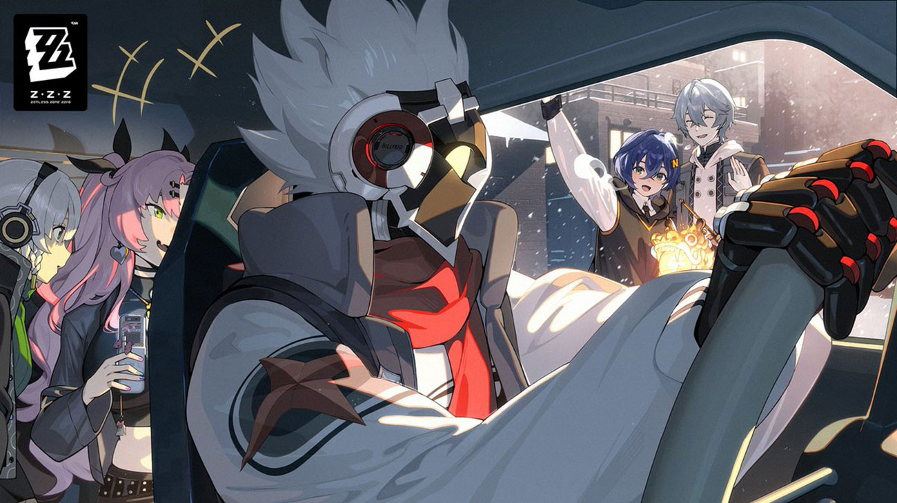 New Year 2024 Art from Zenless Zone Zero