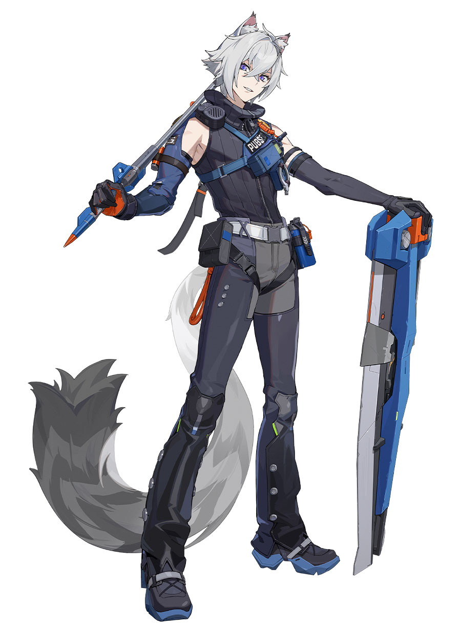 Seth Lowell Artwork from Zenless Zone Zero