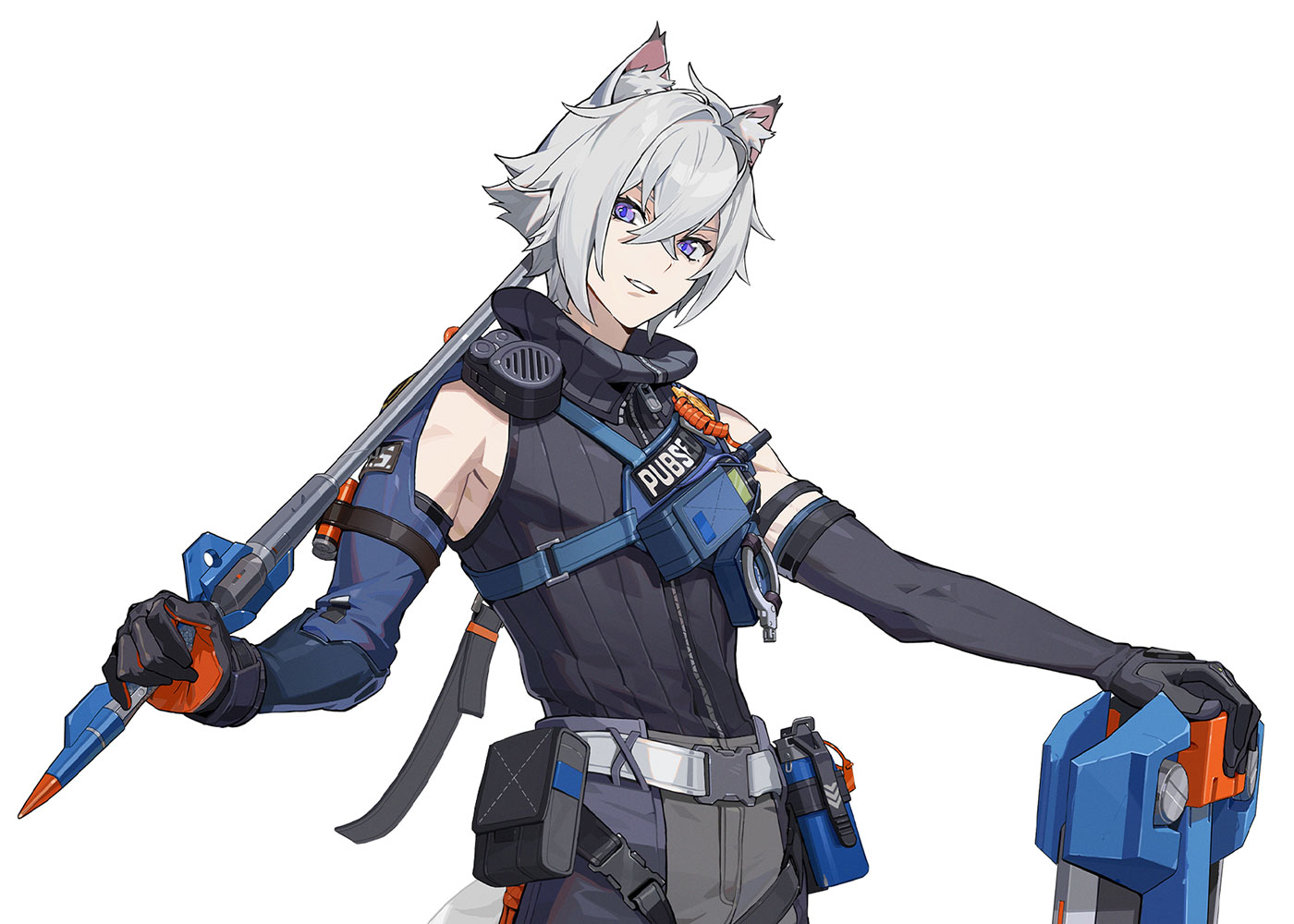 Seth Lowell from Zenless Zone Zero