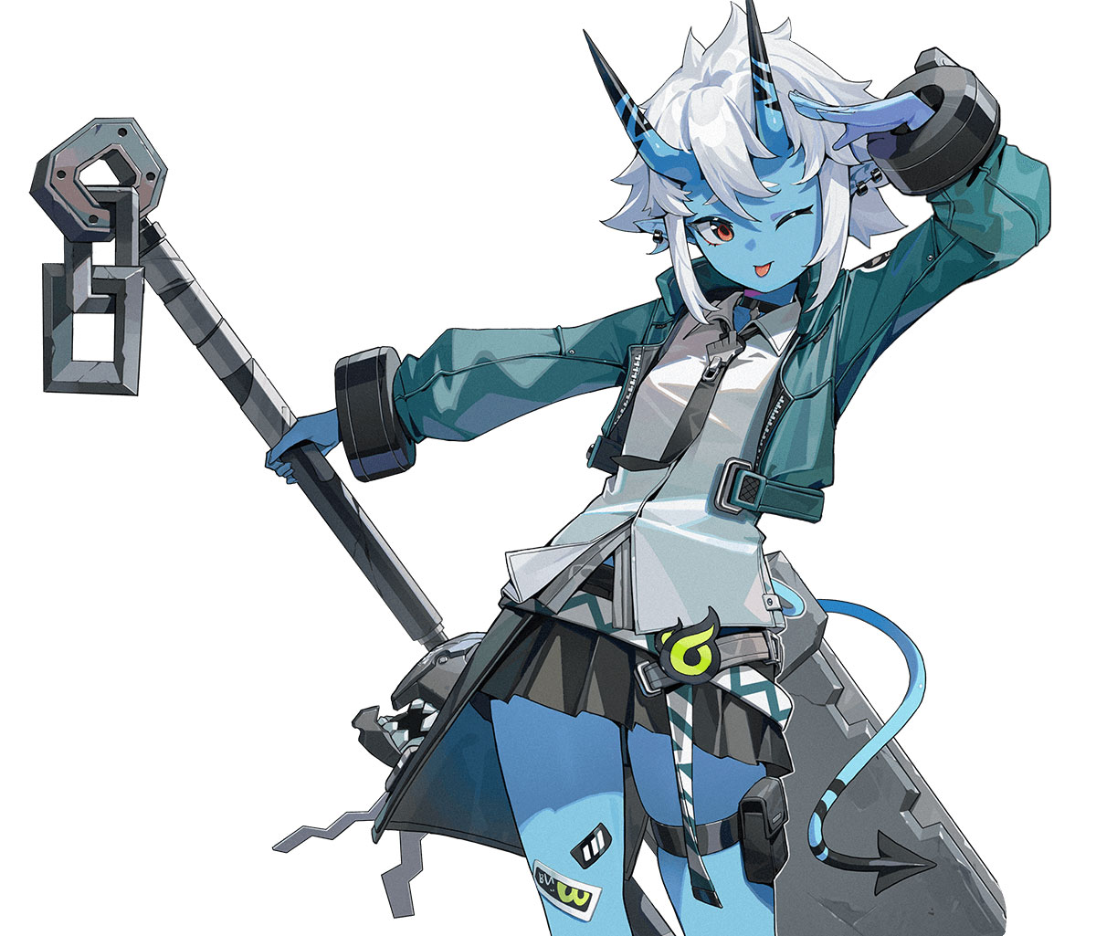 Soukaku Art from Zenless Zone Zero
